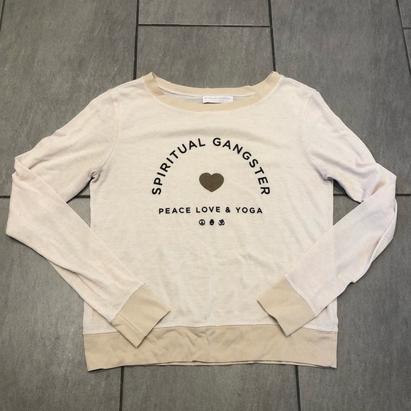 Spiritual Gangster Sweaters - Spiritual Gangster Pullover Sweater Peace Love